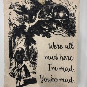 Alice in Wonderland Canvas IPad Cover